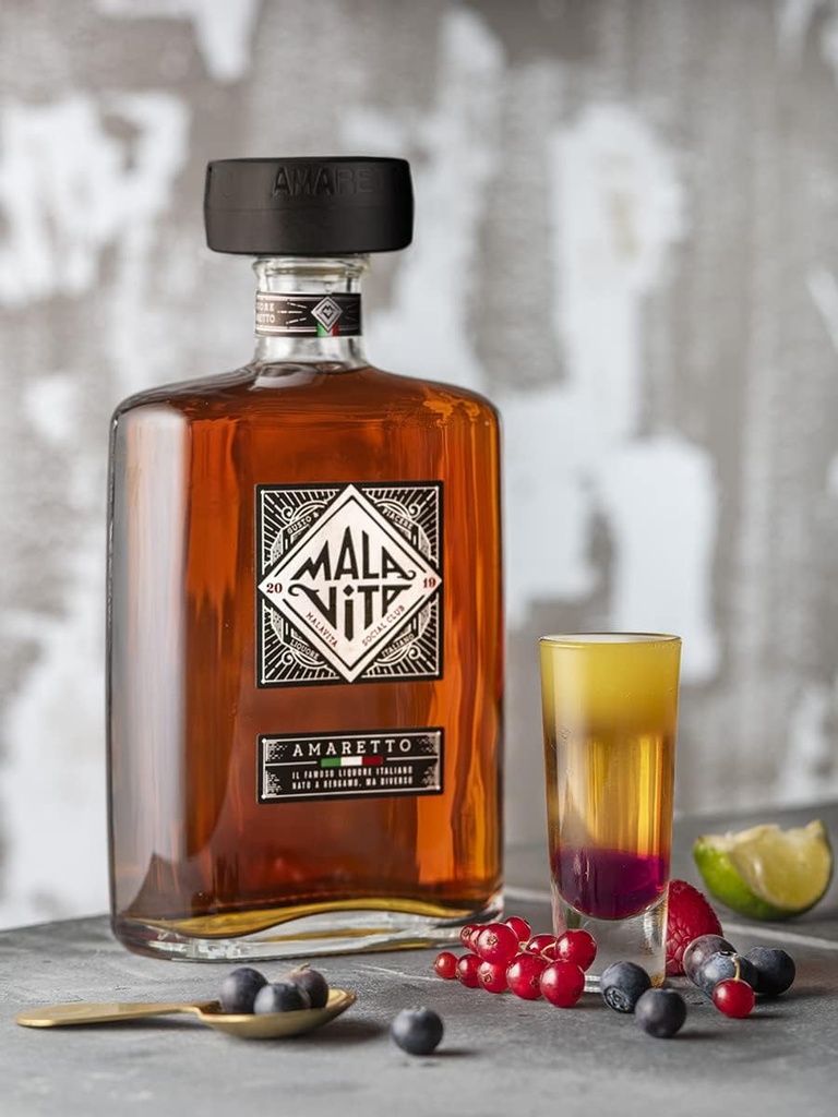 Licor AMARETTO MALAVITA 70cl
