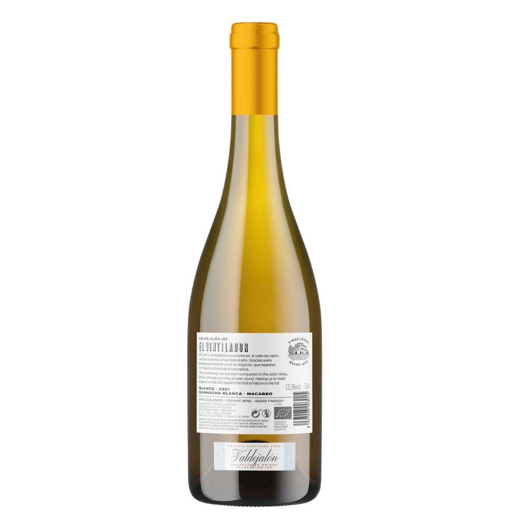 Vino VENTILADOR BLANCO 75cl