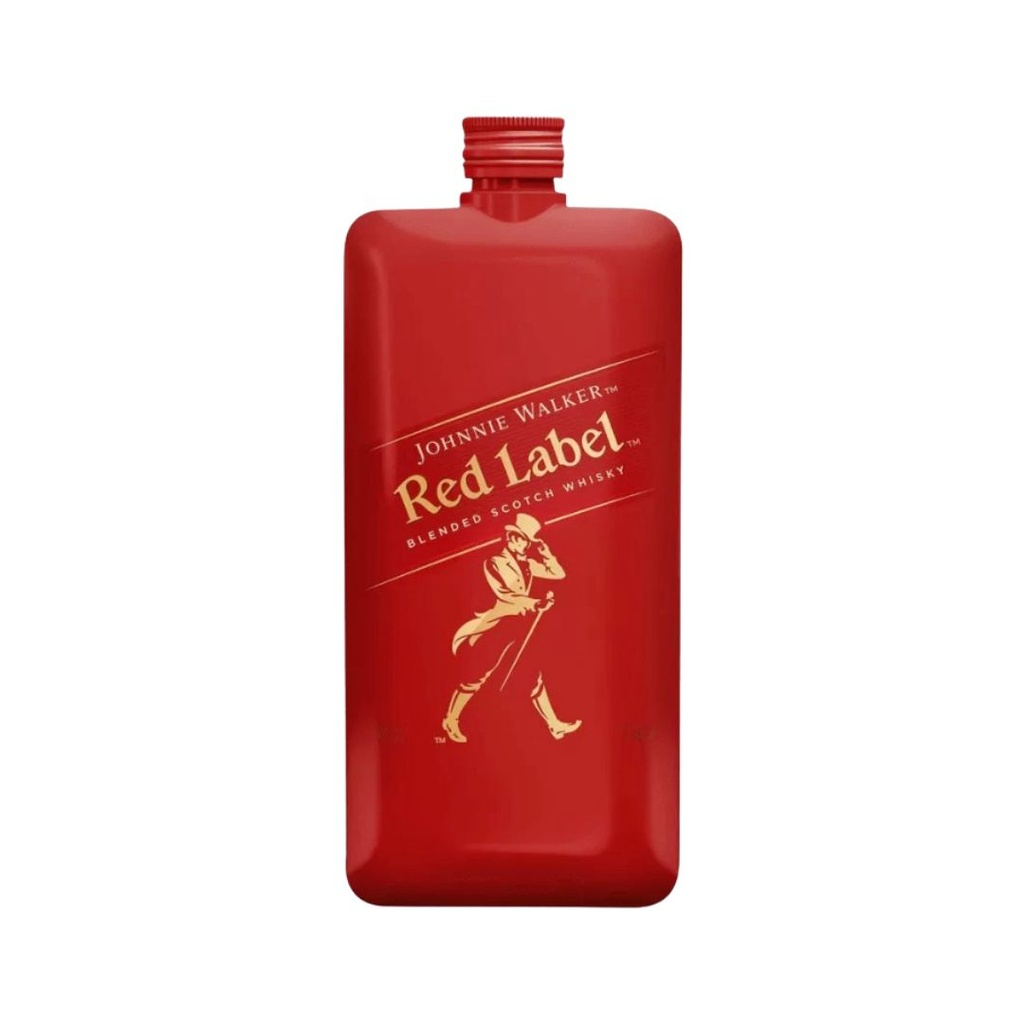 Whisky JOHNNIE WALKER ETIQUETA ROJA PETACA 20cl