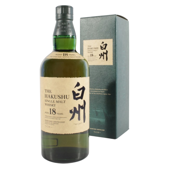 Whisky Japones HAKUSHU 18 AÑOS 70cl