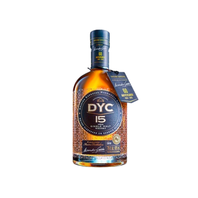 Whisky DYC 15 Años Malta 40º  70cl