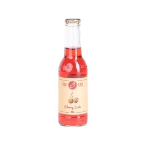 [300000069] Refresco THREE CENTS Cherry Soda 20clx24