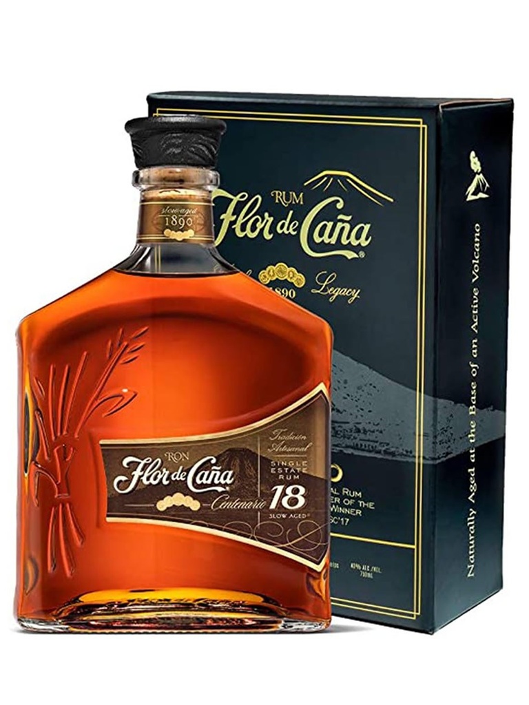 [007210] Ron FLOR DE CAÑA 18 AÑOS 70cl